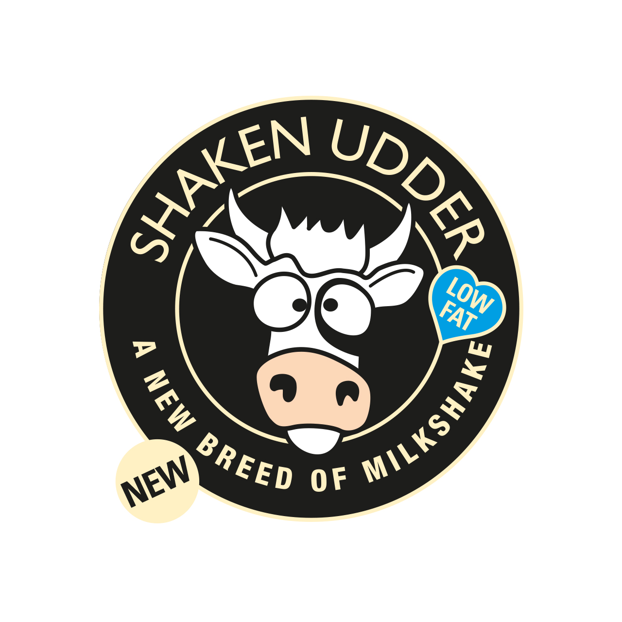 Shaken Udder Low Fat logo